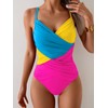 B2prity One Piece Swimsuit Tummy Control Criss Cross Bathing Suit