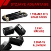 STZJAYE 3" Rear Lift Block Kit Compatible with Chevy Silverado