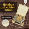 4you Design Real Horseshoe in Wooden Gift Box Farewell with