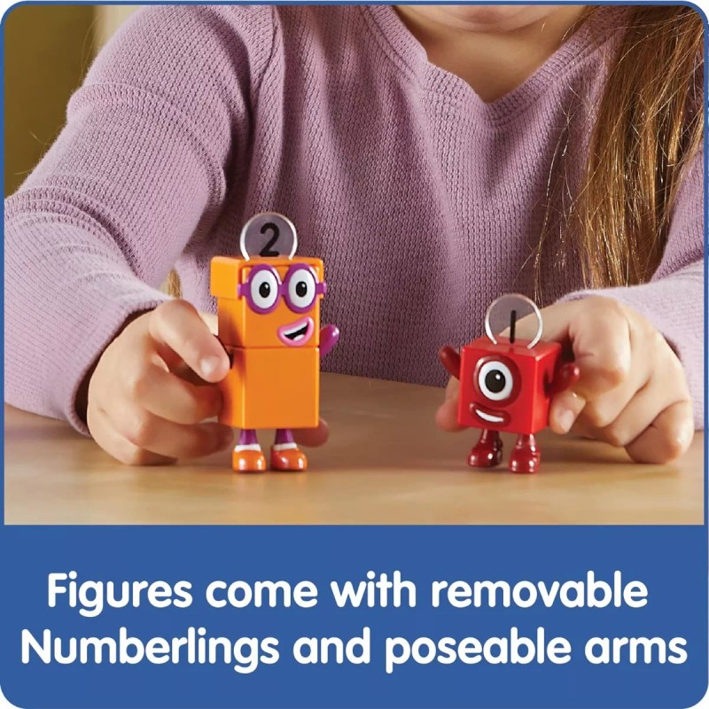 Hand2mind Set Numberblocks Hand2mind 1 Y 2 Aventura En Bicicleta