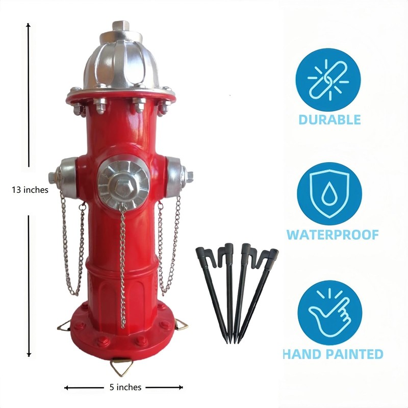 SHGYIBRISK Fire Hydrant for Dogs to Pee On: Dog Fire