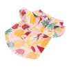 Dog Fruit Print Shirt Breathable Cool Fashionable Cute Pet Clothes