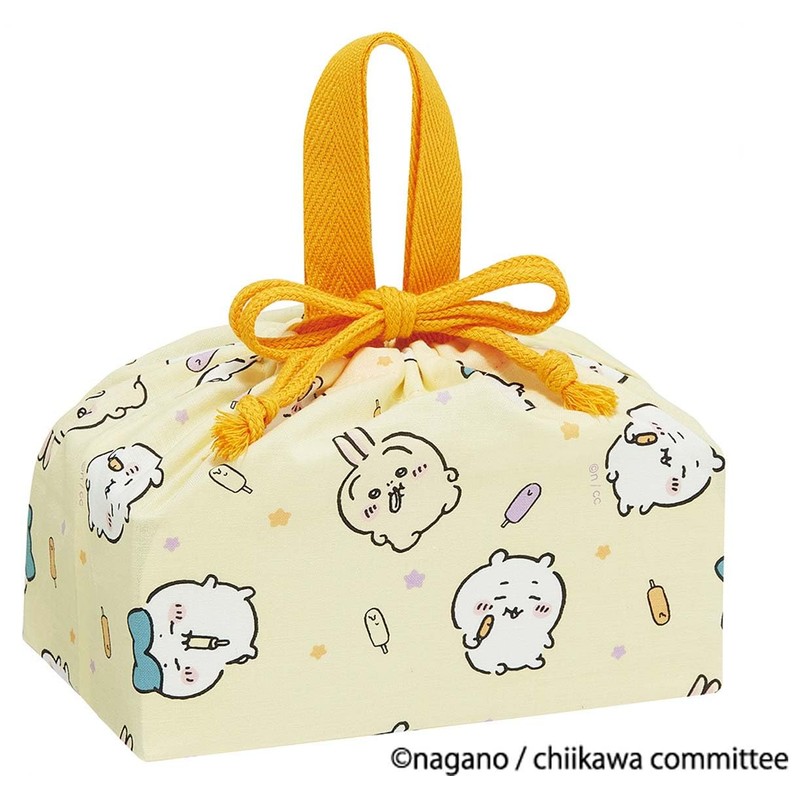 Skater KB7-A Children's Bento Lunch Bag, Chiikawa, Made in Japan