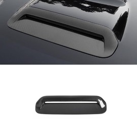 ERIDANUS Auto Accessories Fit for Toyota 4runner 2010-2023 Front Hood Scoop Vent Cover Bonnet Trim (Carbon Fiber Style) ABS 1 PCS