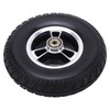Wheelchair Wheel Replacement Solid PU Reinforced Aluminum Alloy Hub Walker
