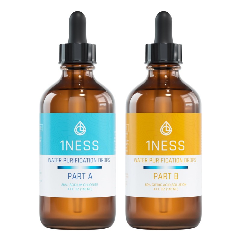 1ness Chlorine Dioxide Kit | 2 Part Liquid Classic 1:1