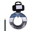 Flexible Cable Reel 6mm Black Halogen Free 10m Long Ideal