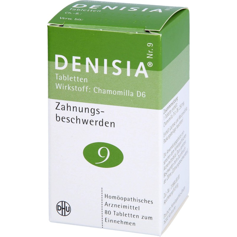 DHU DENISIA No. 9 Tablets for Teething Pain Pack of