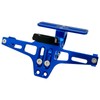 MARUHADO Fenderless Kit Universal Item Number Plate Bracket with Angle
