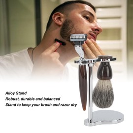 NSXAYIWE Beard Trimming Set for Men, Beard Trimming Set for Men, Safety Beard Trimmer Set, Vintage Beard Trimming Set, Wet Beard Trimmer Care Kit