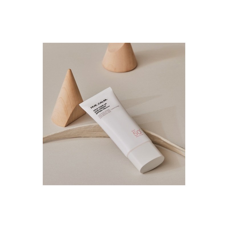 Huecalm Mild Tone-Up Sun Cream 40ml (SPF50+PA++++) / 휴캄 마일드