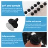 uadbau 50PCS Rubber Pin Backs – PVC Lapel Pin Backings,