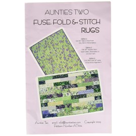 Fuse Fold and Stitch Rugs Pattern by Auntie's Teo
