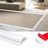 5ft Carpet to Tile Transition Strip, Self Adhesive Edging Trim,
