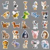 50 PCS 3D Animal Stickers Vinyl Waterproof Stickers for Skateboard,Laptop,Phone,Luggage,Computer,Bicycle,Water