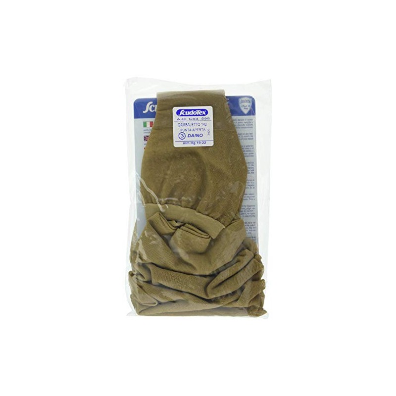 Scudotex Gambaletto Open, Daino, 140 Denari, Misura 3,1 Confezione da