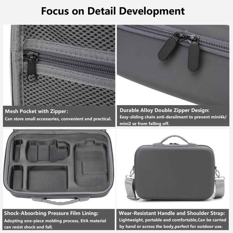 Mini 4K / Mini 2 SE Case-Newest Portable Mini 4K