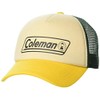 Coleman 181-030A Mesh Cap, Beige × Yellow