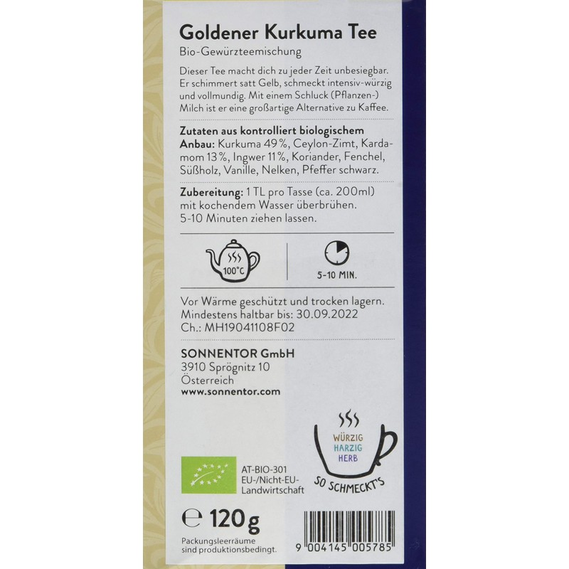 Golden Turmeric Tea Loose