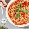 MAGICLULU 2pcs Stainless Steel Spaghetti Spoon Pasta Server Pasta Spoon