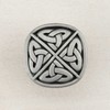 Artisan Celtic Square Cupboard Knob Cupboard Handles Antique Pewter