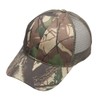 Foetest Gorra de béisbol ajustable de camuflaje de malla de
