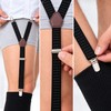 Adjustable Y-Style Shirt Stays for Men – Elastic Shirt Holders