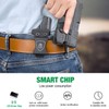 WARRIORLAND IWB Kydex Holster with 150 Lumens Min Gun Light