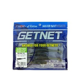 OWNER(オーナー) ワーム ゲットネット GN26 シャッドテール 3.2インチ ライトGRパンプキンBLF #19