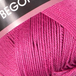 Yarn Art Begonia Yarn 100% Cotton, Pure Premium Soft Cotton Yarn, for Knitting Crochet and Amigurumi, Fine Sport:2 (0075)