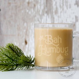 A Makers Studio Mesh Stencils | Holly Jolly | Adhesive Stencils Reusable | Fall Mesh Stencils for Crafts Reusable with Chalk Paste, Stencil Paint, Chalk Paste, and More | 8.5x11