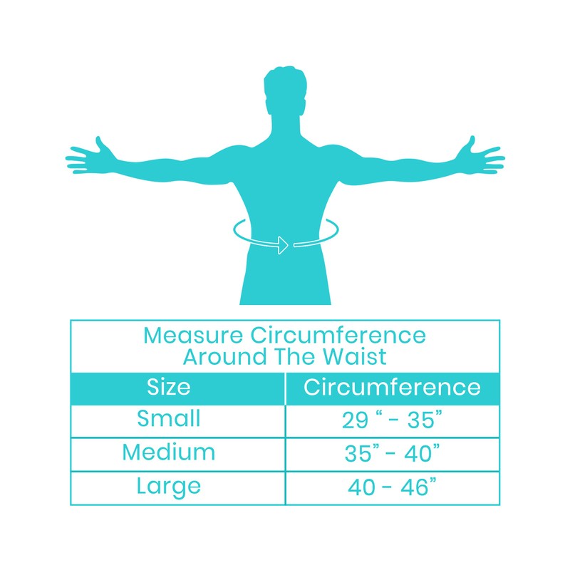 Vive Hernia Belt - Hernia Support Truss for Single/Double Inguinal