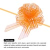 QUARKZMAN Pack of 15 4 Inch Large Organza Pull Bows