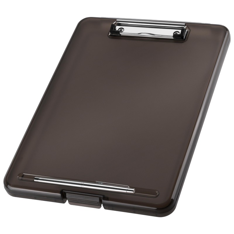 helit H2532009 Clipboard DIN A4 the Clip Grey Translucent Clipboard