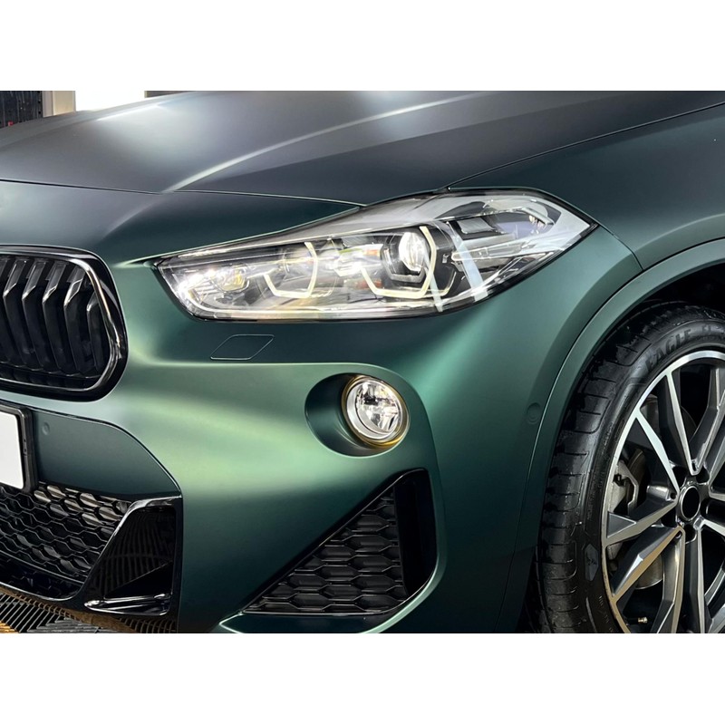 VViViD+ Matte Emerald Green Vinyl Car Wrap (3ft x 5ft,