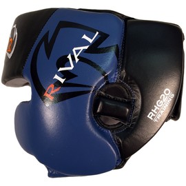 RIVAL Boxing RHG20 Pro Training Headgear - Large - Black/Blue
