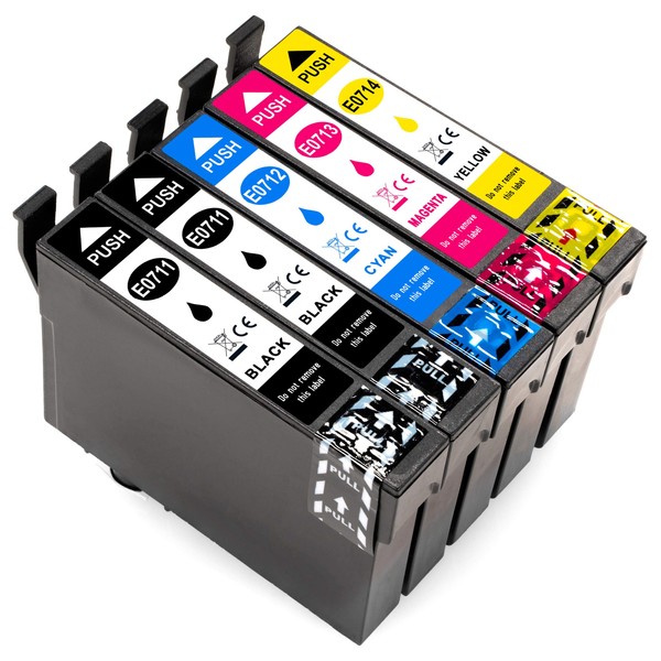 ESMONLINE Set of 5 Multipack Compatible Printer Cartridges to Replace