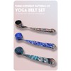 Aozora Yoga Strap for Stretching Yoga Bands Yoga Belt Pilates