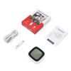 KeeKit Refrigerator Thermometer Alarm, Smart Bluetooth Temperature Monitor Sensor with