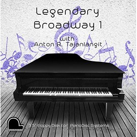 Legendary Broadway 1 - PianoDisc Compatible Player Piano Music on 3.5" DD 720k Floppy Disk