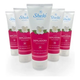 Cremas Depiladoras Para Piel Sensible Sheló Nabel Pack De 3
