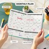 Clever Fox Daily Planner – Undated Planning Notebook with Hourly