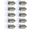 MEETOOT 10pcs E10 Mini Light Bulbs 2.5V 0.3A Physical Electrical