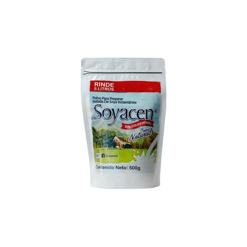 Soyacen Bebida de soya en polvo sabor natural - 500