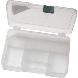 Fladen Section Tackle Box - Transparent, 13 x 7 x 2.5 cm