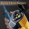 Zoocura Torch Lighter 2 Pack Triple Jet Flame Butane Torch
