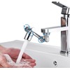 Extensor de llave universal giratorio para llave de baño y