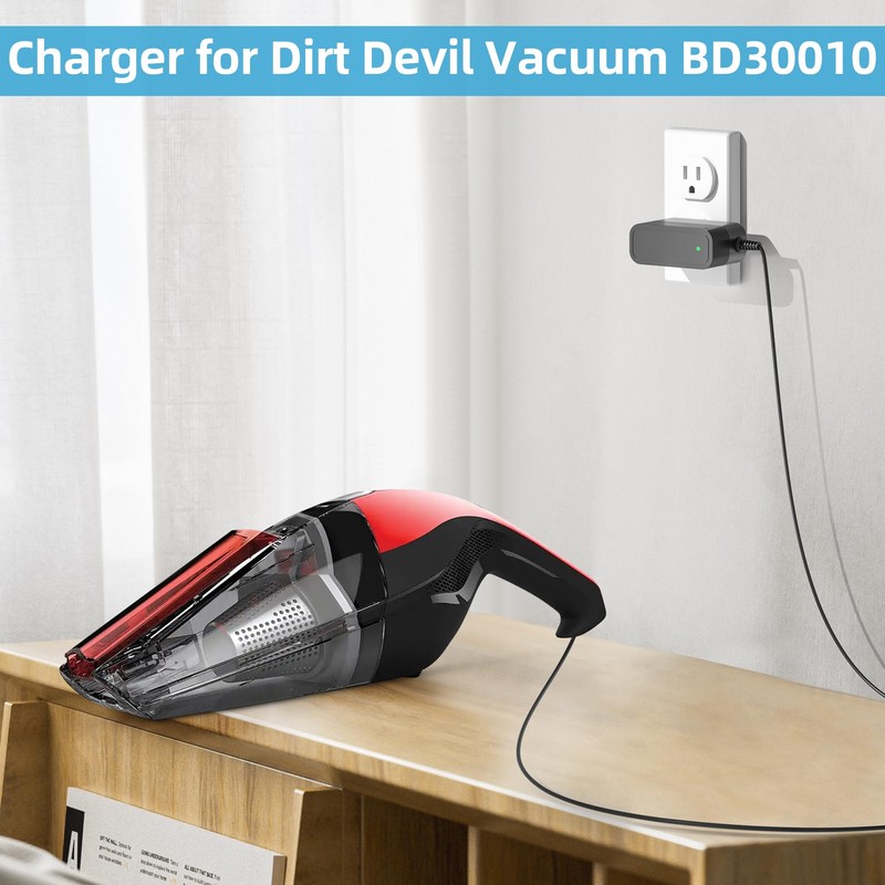 Charger for Dirt Devil BD30010 Cordless Vacuum Cleaner Power Cord