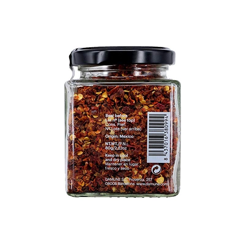 DAMUNE Red Jalapeño Flakes - 80g