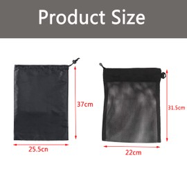 Waterproof Multifunctional Toiletry Shower Bag for Gym,Shower Bag Tote, Mesh Caddy Toiletry Organizer, Compact and Lightweight With Suction Cup, Cord for Hanging, Zipper and Drawstring Pouch